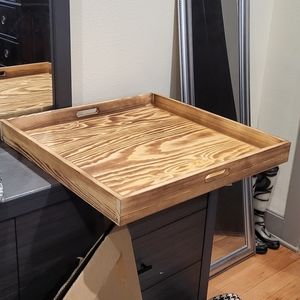NEW Large Wooden Tray